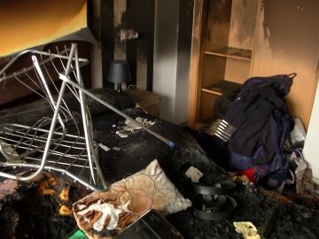 Pierde su casa en un incendio presuntamente provocado por un inquiokupa: "Sabía que lo iba a hacer, lo sabía"