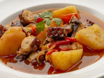 Pulpo a la murgadesa Pulpo a la murgadesa