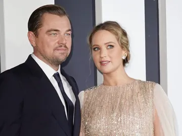 Leonardo DiCaprio y Jennifer Lawrence Leonardo DiCaprio y Jennifer Lawrence