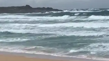 Imágenes del temporal en Galicia