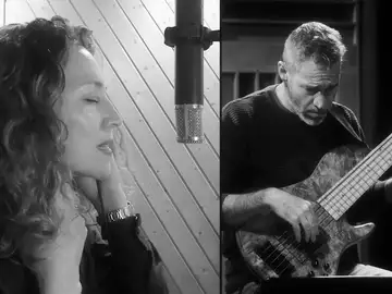 Imagen de dos artistas de la 'movida' del jazz Imagen de dos artistas de la 'movida' del jazz