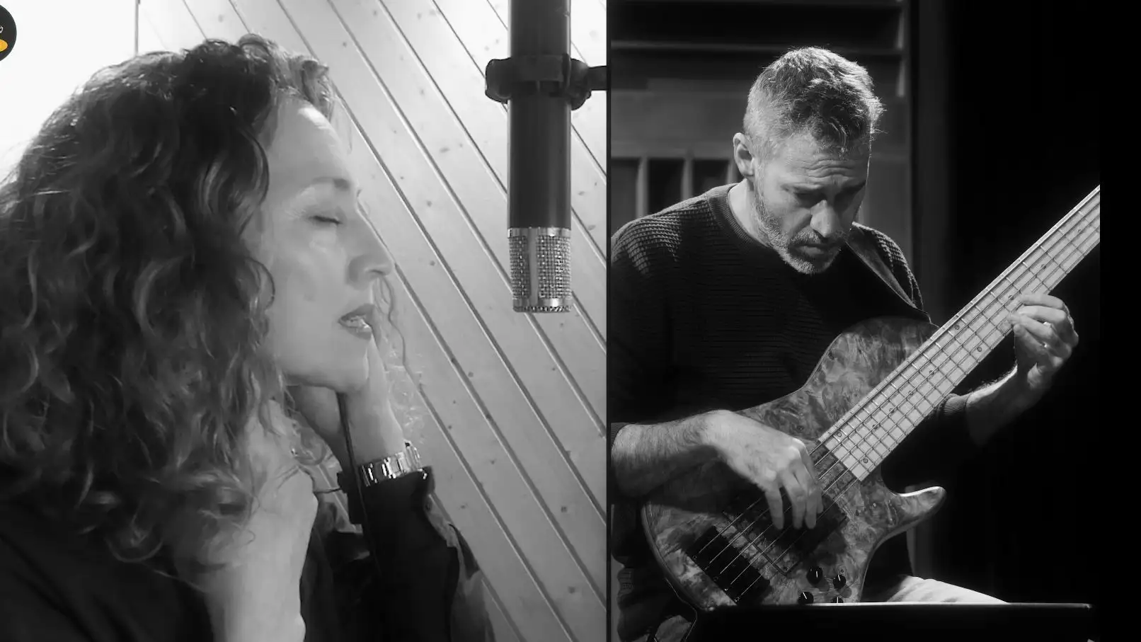 Imagen de dos artistas de la 'movida' del jazz
