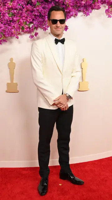 Roger Federer en los Premios Oscar 2024 Roger Federer en los Premios Oscar 2024