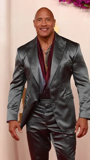 Dwayne Johnson en los Premios Oscar 2024 Dwayne Johnson en los Premios Oscar 2024