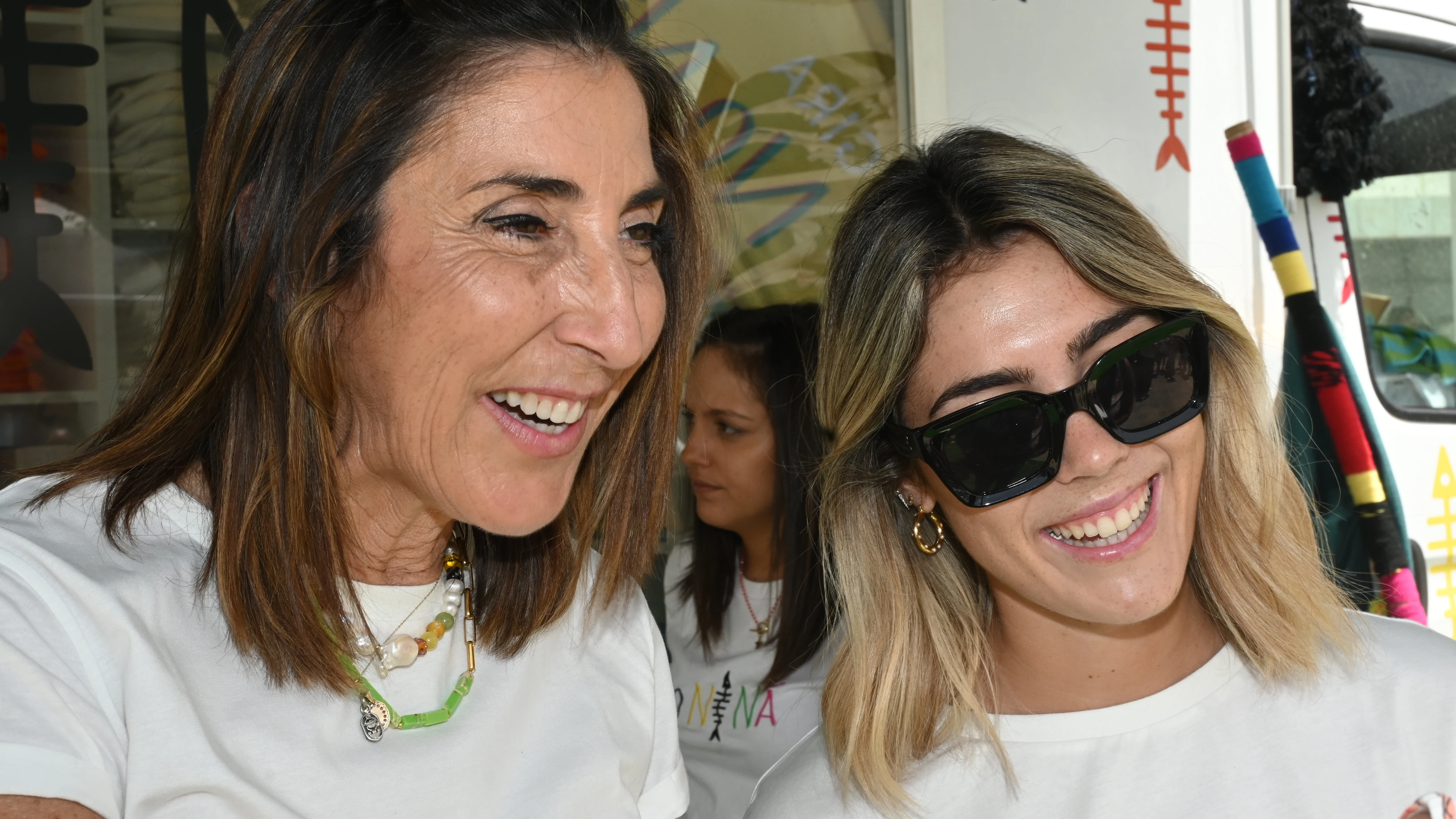 Paz Padilla y su hija, Anna Ferrer Paz Padilla y su hija, Anna Ferrer