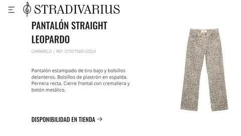 Pantalón de leopardo Pantalón de leopardo