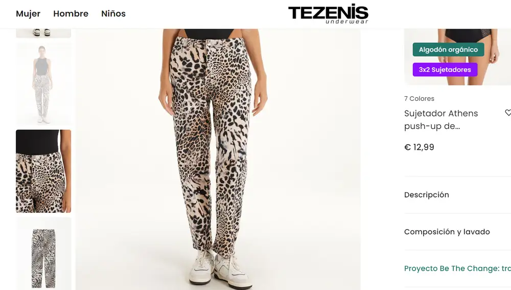 Pantalones de leopardo