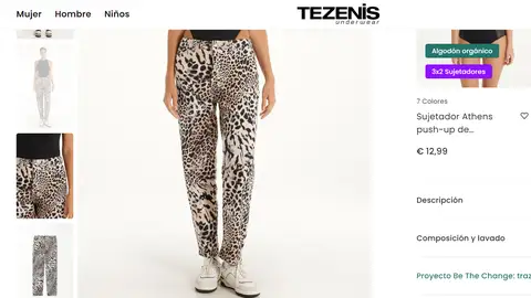 Pantalones de leopardo Pantalones de leopardo