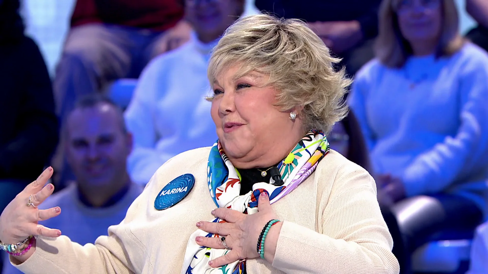 La irónica felicitación de los nietos de Karina al valorar su visita a Pasapalabra La irónica felicitación de los nietos de Karina al valorar su visita a Pasapalabra