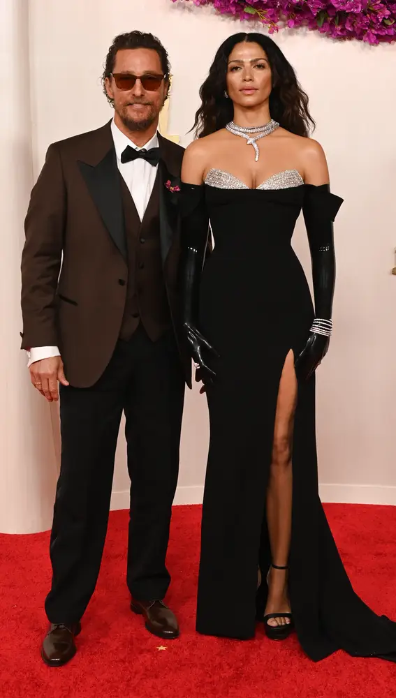 Matthew McConaughey y Camila Alves en los Premios Oscar 2024