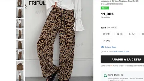 Pantalones de leopardo Pantalones de leopardo