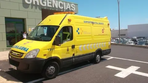 Ambulancia en Lanzarote