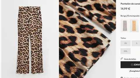 Pantalones de leopardo Pantalones de leopardo