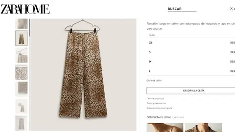 Pantalón de leopardo Pantalón de leopardo