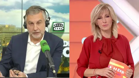 Susanna Griso con Carlos Alsina. Susanna Griso con Carlos Alsina.