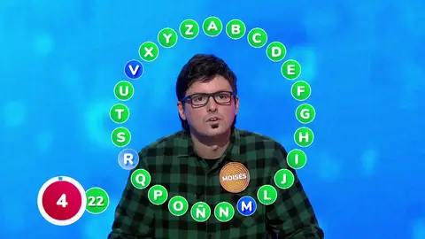 Moisés adelanta a Óscar en El Rosco… ¡y apunta al bote de 1.576.000 euros! Moisés adelanta a Óscar en El Rosco… ¡y apunta al bote de 1.576.000 euros!