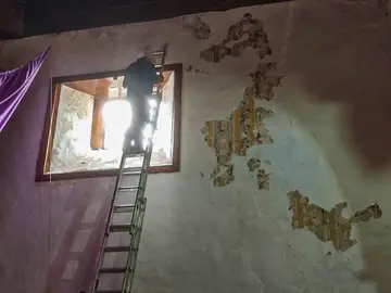 Un cura daña unos frescos de más de 300 años de antigüedad