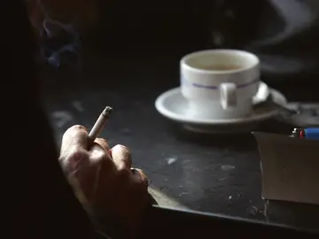 Imagen de archivo tabaco en terrazas