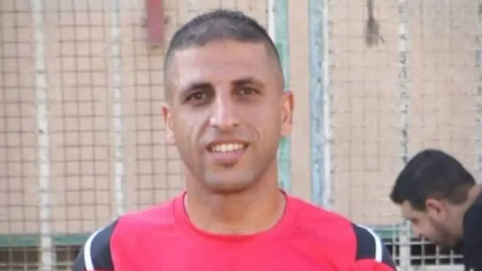 El futbolista palestino Mohammed Barakat El futbolista palestino Mohammed Barakat