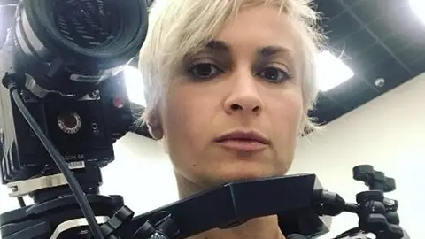 Halyna Hutchins, directora de fotografía Halyna Hutchins, directora de fotografía
