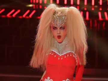 Angy imita a Christina Aguilera Angy imita a Christina Aguilera