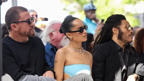 Channing Tatum, Zoe Kravitz y Lenny Kravitz Channing Tatum, Zoe Kravitz y Lenny Kravitz
