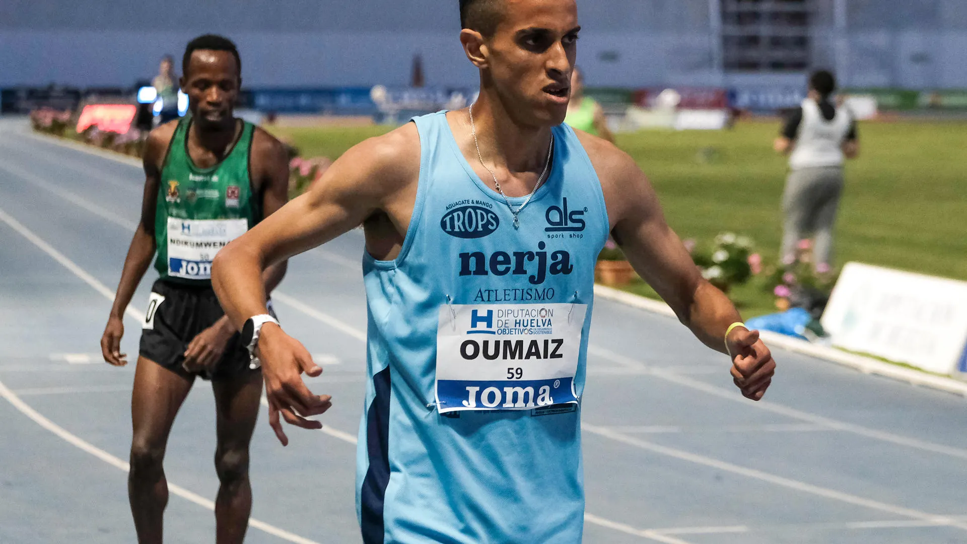 El atleta Ouassim Oumaiz