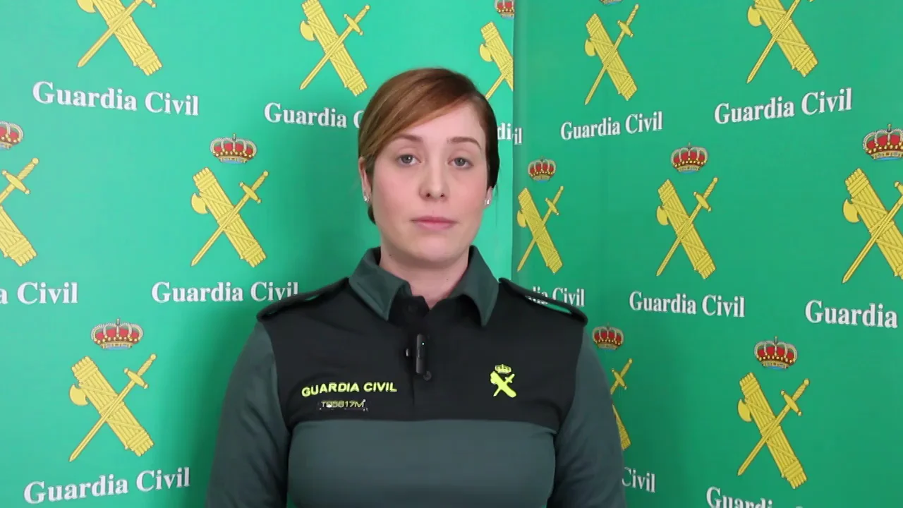 Cristina Mart&iacute;n, portavoz de la Guardia Civil Seprona Cantabria