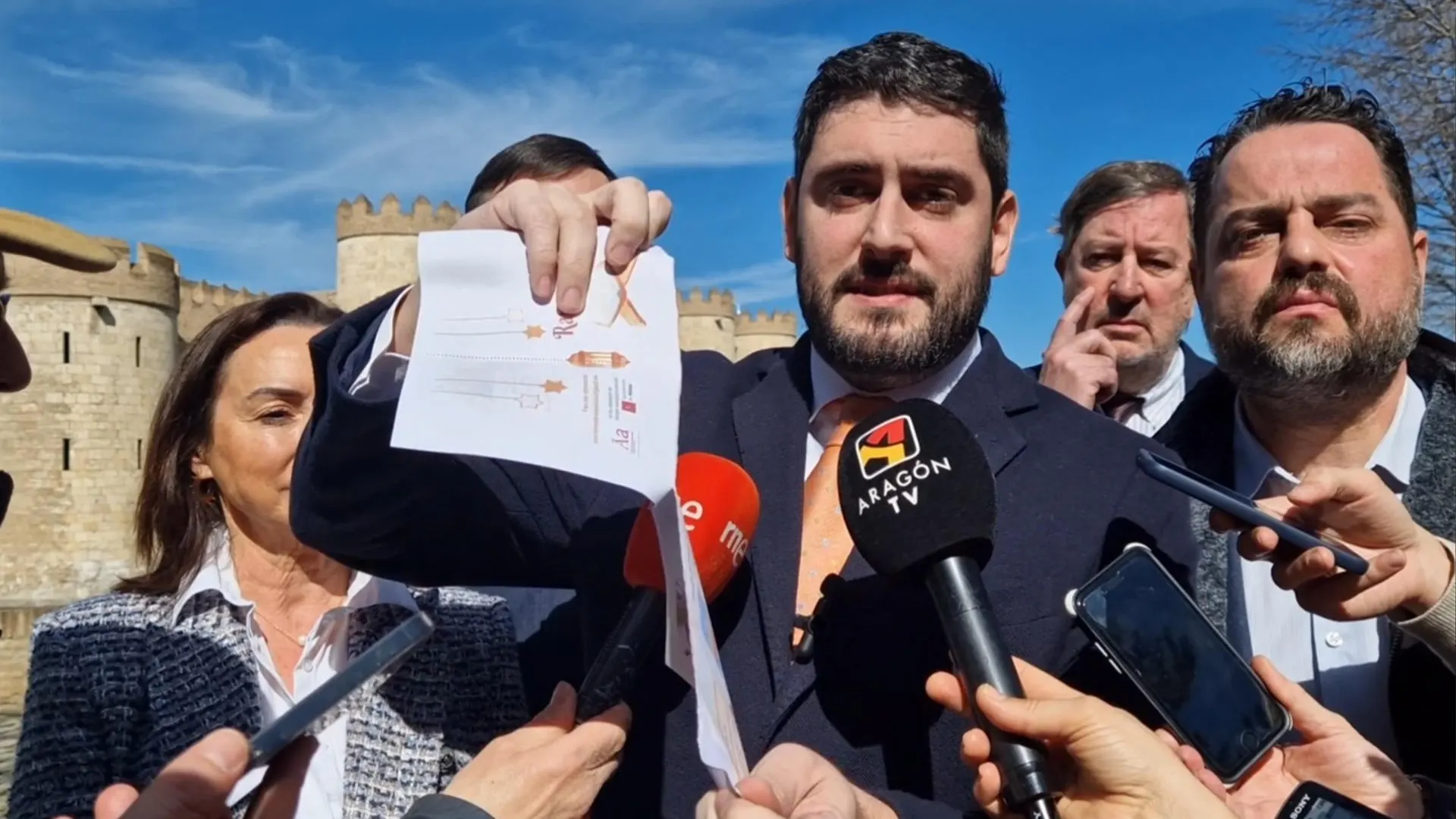 El vicepresidente segundo de Aragón y diputado de Vox, Alejandro Nolasco El vicepresidente segundo de Aragón y diputado de Vox, Alejandro Nolasco