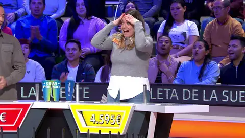 Teresa consigue más dinero en el panel del que reparte el gajo del Bote ¿Cómo lo hace? Teresa consigue más dinero en el panel del que reparte el gajo del Bote ¿Cómo lo hace?