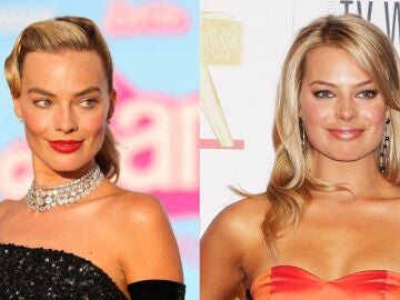 Margot Robbie, antes y después