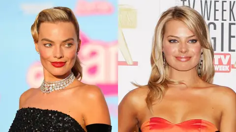Margot Robbie, antes y después Margot Robbie, antes y después