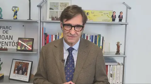 Salvador Illa en Espejo Público Salvador Illa en Espejo Público