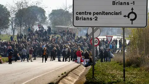 Concentración funcionarios frente a centro penitenciario Concentración funcionarios frente a centro penitenciario