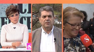Los vecinos piden explicaciones al alcalde de El Entrego por el cierre del cementerio: 