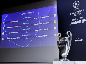 Las eliminatorias de los cuartos de final de la Champions League 2023-24