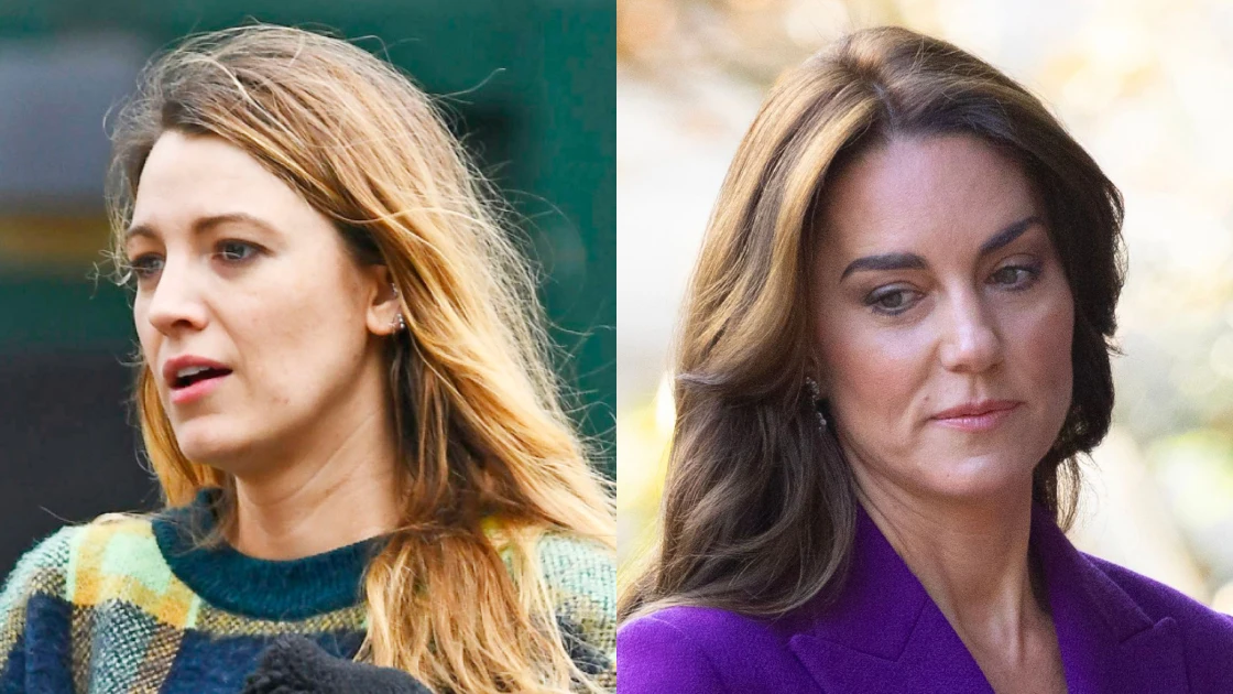 Montaje de Blake Lively y Kate Middleton