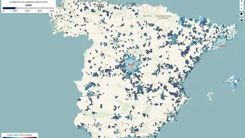 Mapa interactivo para consultar los precios de referencia del alquiler Mapa interactivo para consultar los precios de referencia del alquiler