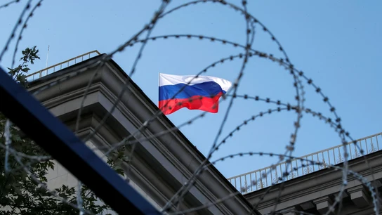 La bandera de Rusia La bandera de Rusia