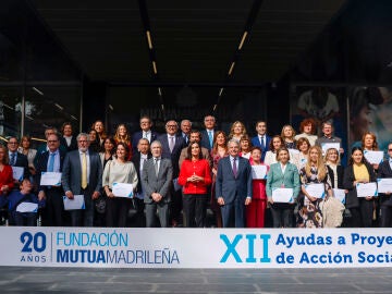 La Reina Letizia preside un acto de ayudas de la Fundación Mutua Madrileña