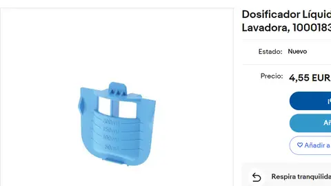 Dosificador de jabón de la lavadora Dosificador de jabón de la lavadora