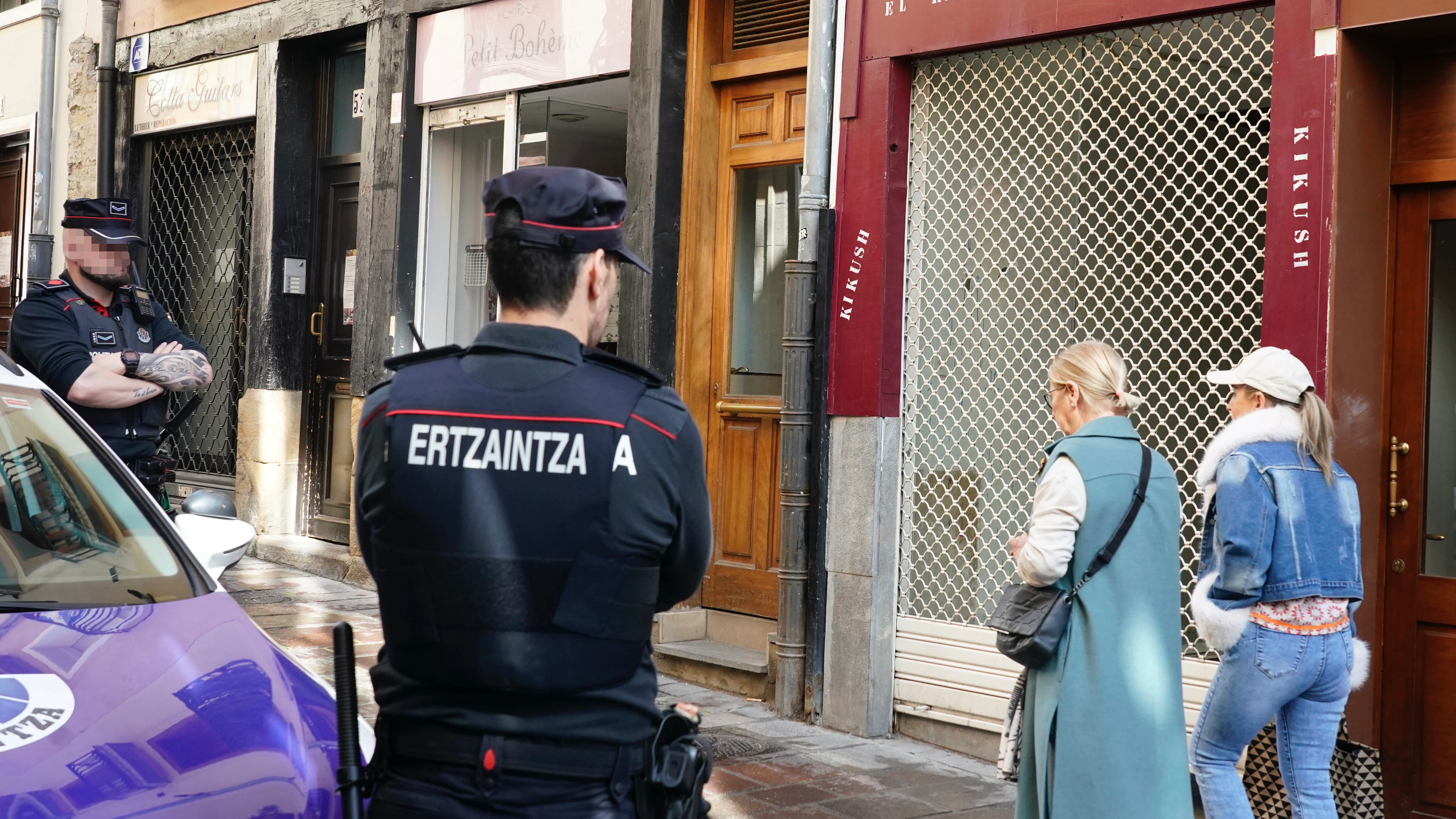Imagen del lugar donde la mujer estuvo secuestrada