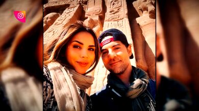 David Bisbal carga las pilas para su gira de la mejor manera: ¡Cumpliendo su sueño de viajar a Egipto!