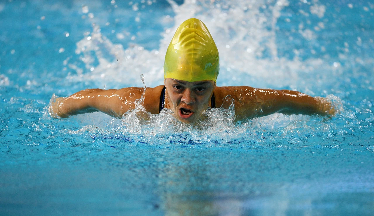 La nadadora brasileña Joana Neves