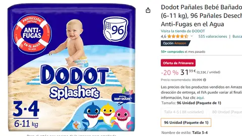 Pañales para bañarse Pañales para bañarse