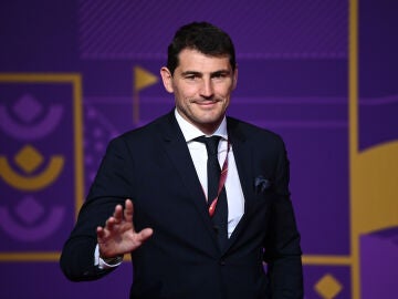 Iker Casillas durante un evento en 2022