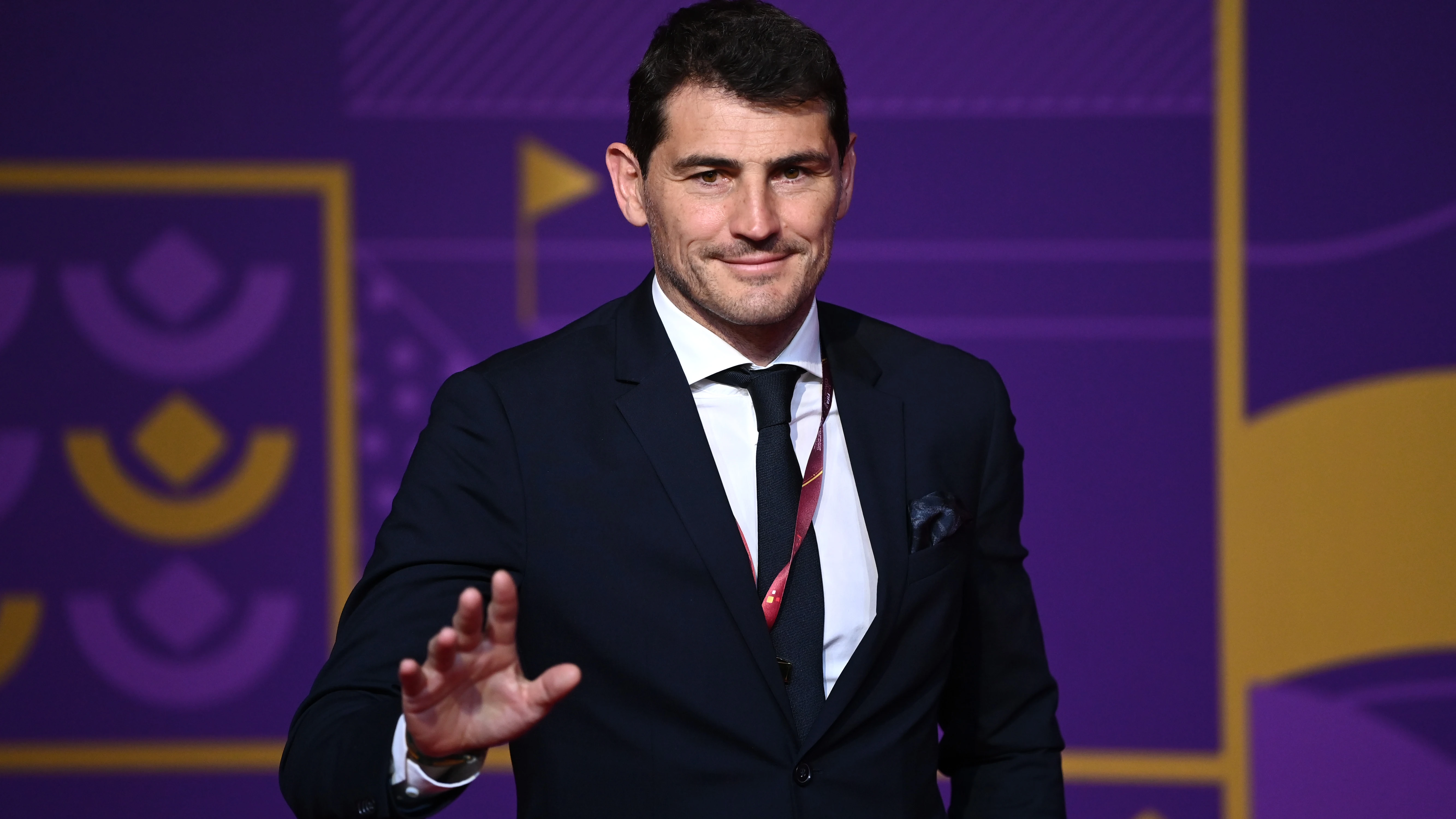 Iker Casillas durante un evento en 2022