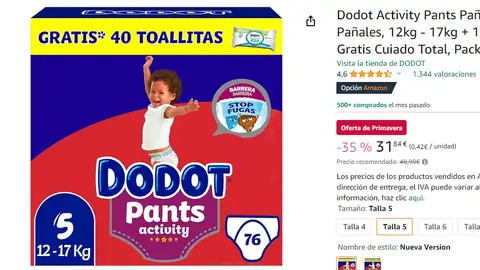 Pañales para caminantes Pañales para caminantes