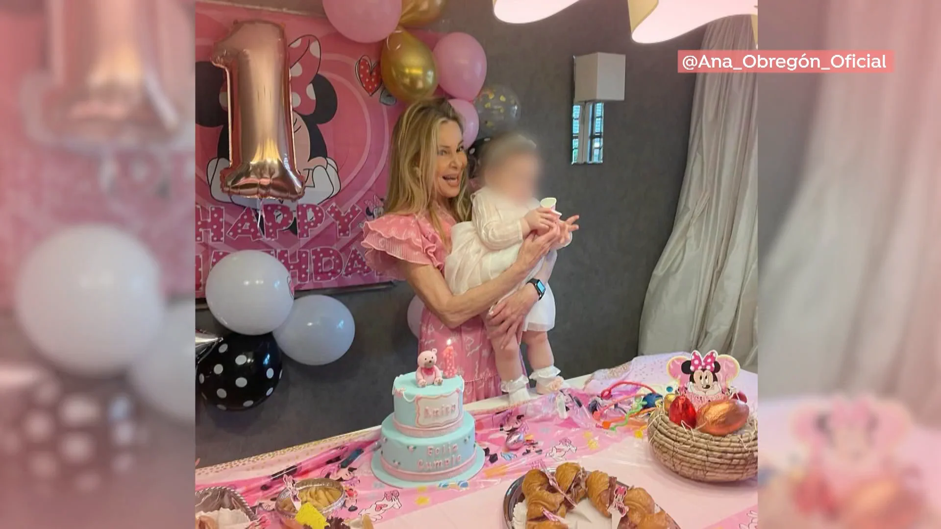 Ana Obreg&oacute;n y primer a&ntilde;o de la nieta