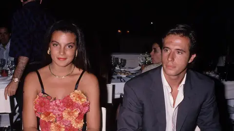 Mar Flores y Carlo Costanzia en 1990 Mar Flores y Carlo Costanzia en 1990
